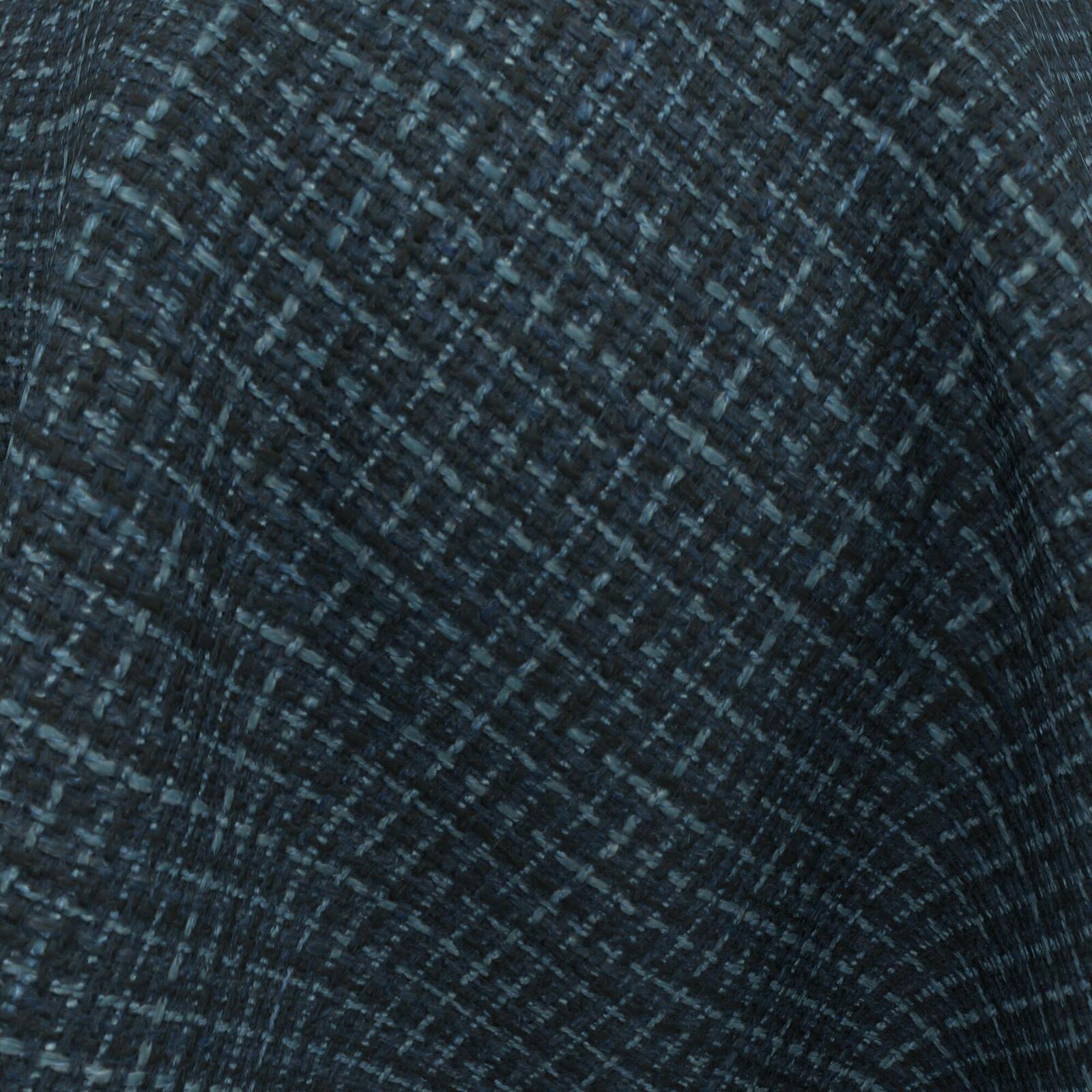 Ткань рогожка Chevron Sapphire